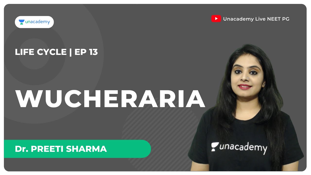 Life cycles | Ep13 | Wucheraria | Microbiology | Dr. Preeti Sharma