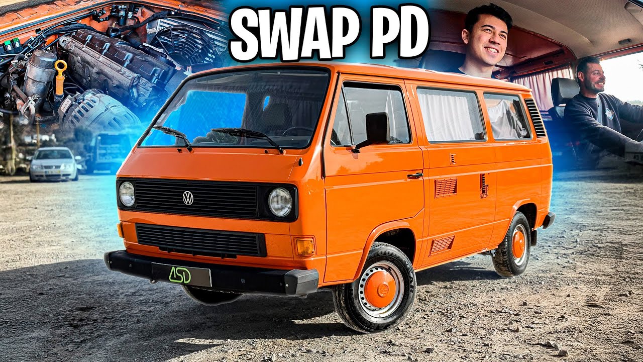 &Uacute;NICA EM PORTUGAL ! VW TRANSPORTER SWAP PD ! | AllSpeedDrive