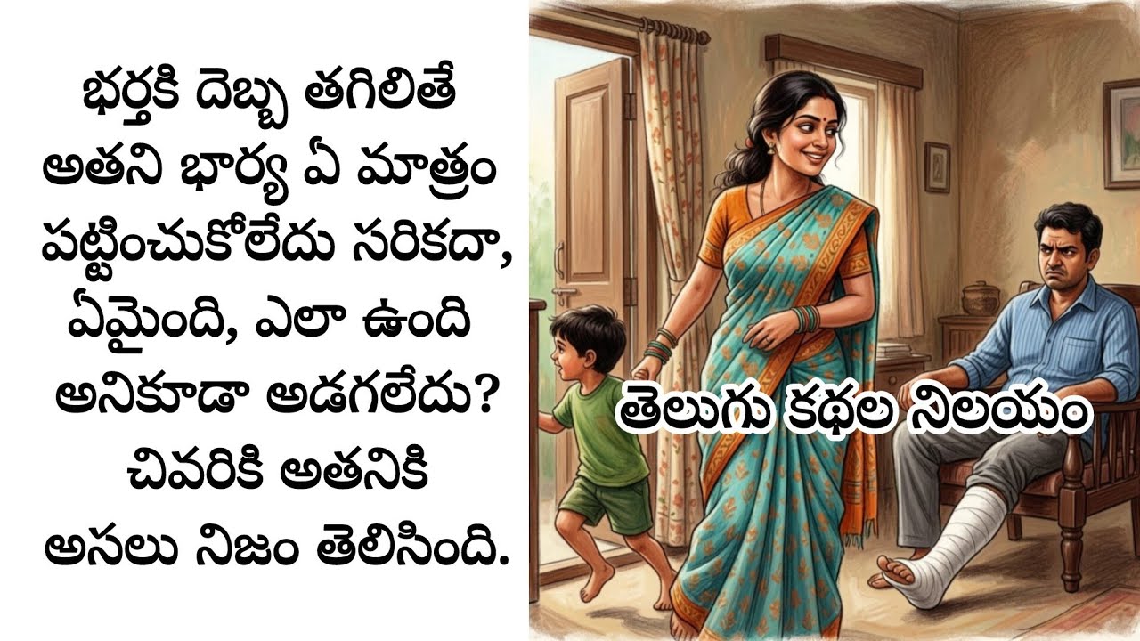 భర్తకి దెబ్బ తగిలితే అతని భార్య ఏ మాత్రం పట్టించుకోలేదు సరికదా,ఏమైంది, ఎలా ఉంది అనికూడా అడగలేదు?