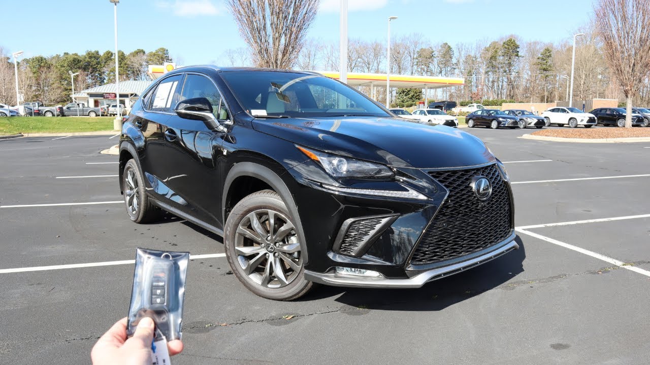 2021 Lexus NX 300 F Sport: Start Up, Test Drive, Walkaroud and Review