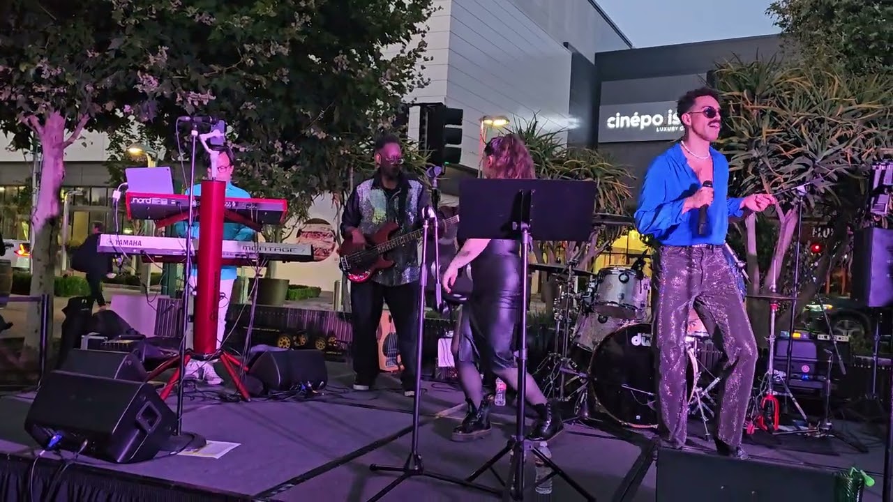 Careless Whisper covered by Top Secret Band   Rock The Block, Hillsdale Mall, 9-19-2025