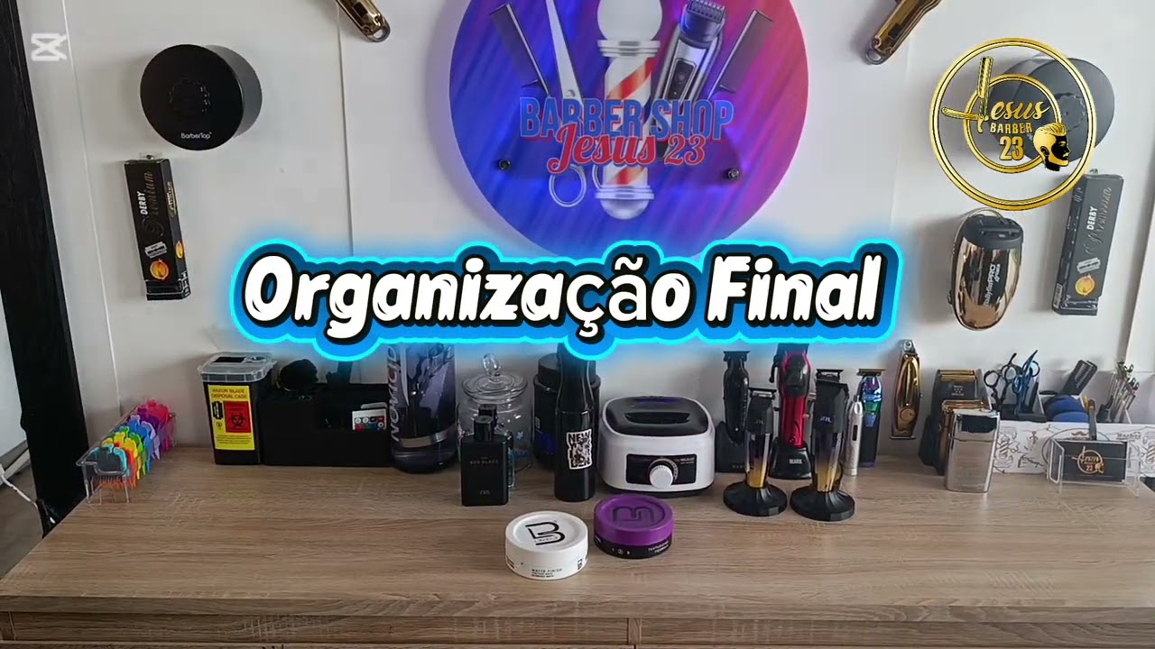 Rotina de Desinfeção na Barbearia 🔥 | Jesus Barber 23