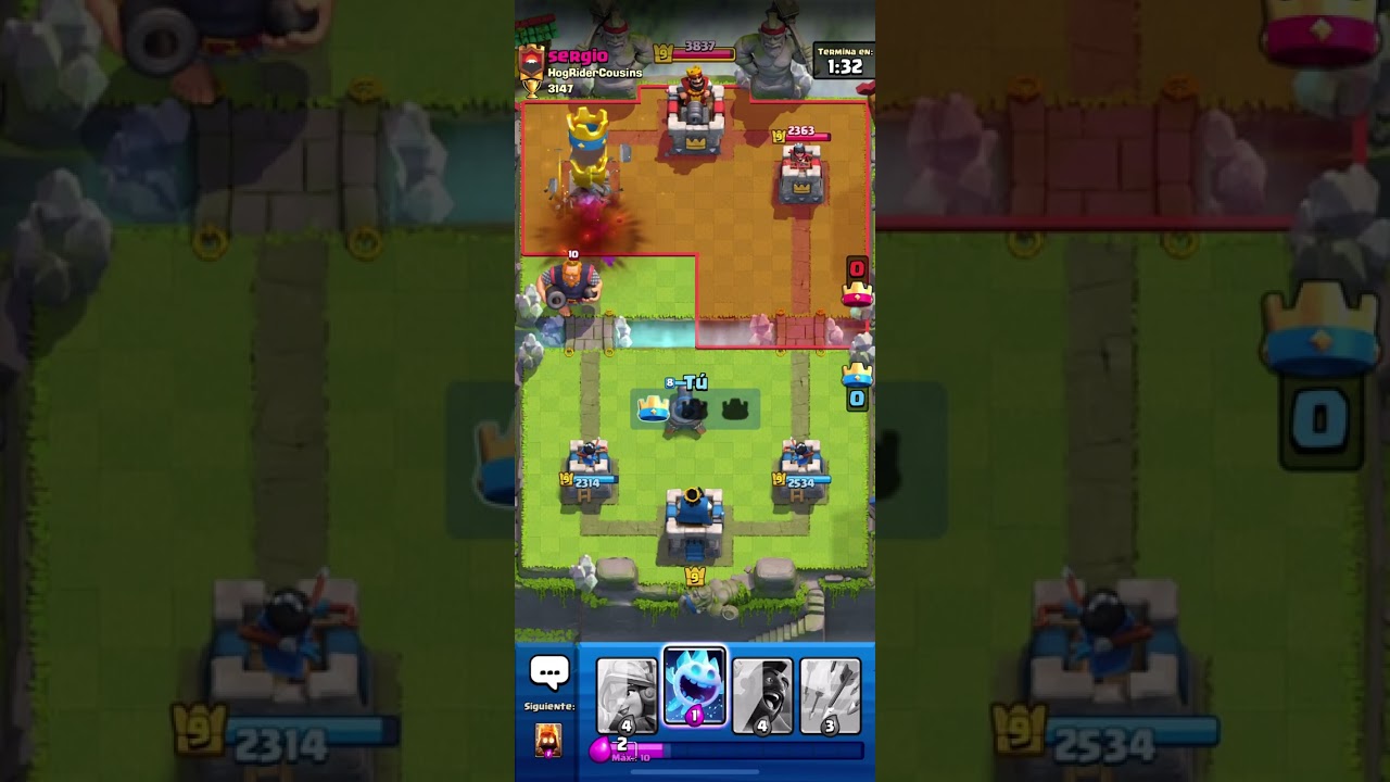 La peor partida de Clash Royale 😭 | #1