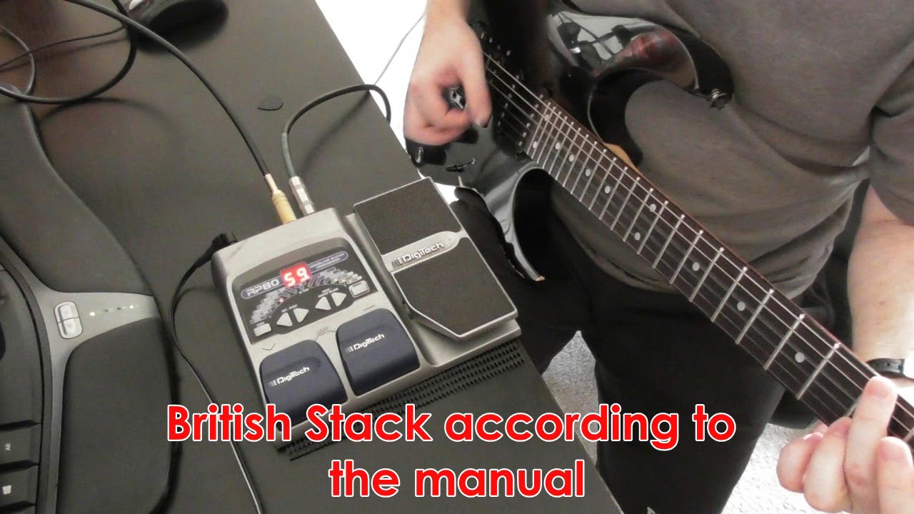 Digitech RP-80 Demo and Noodling - Tonez For Dayz! On Youtube ;)