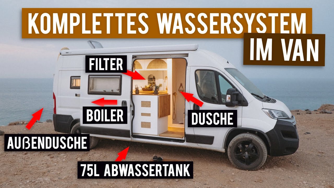 Fließend Wasser im VAN ∙ Schritt für Schritt Anleitung ∙ DIY Campervan Selbstausbau #25
