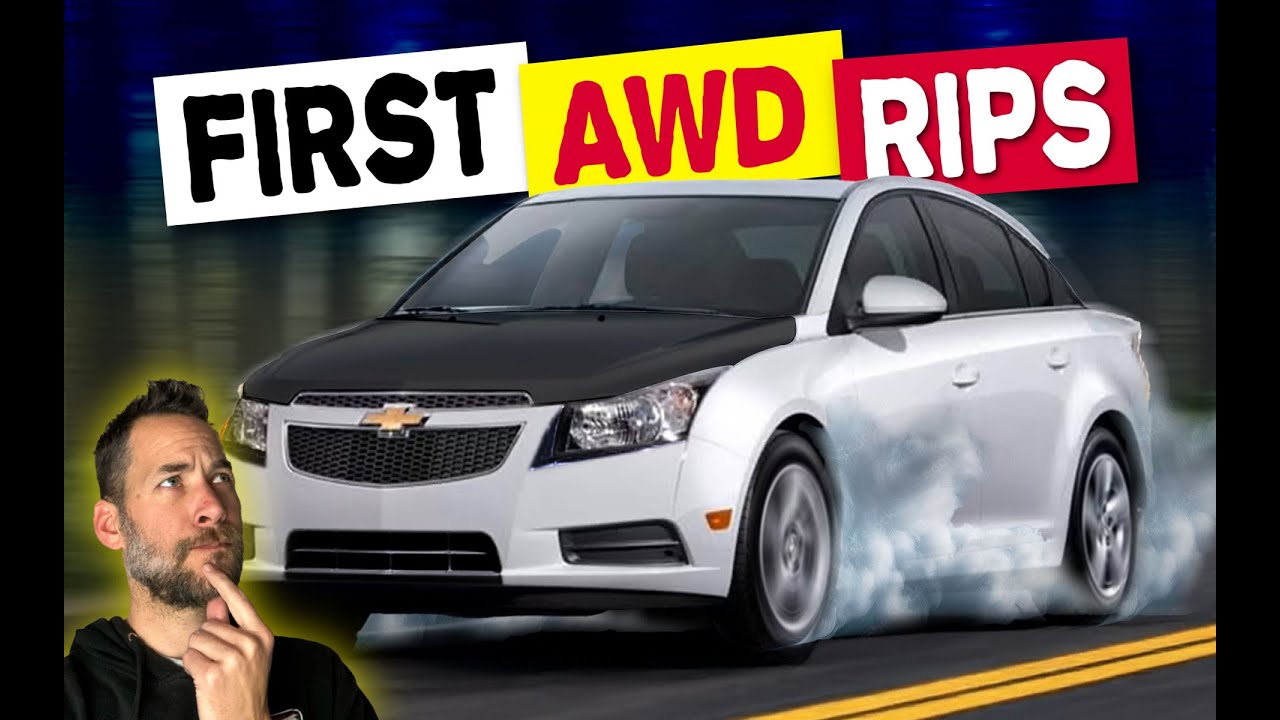 Первые испытания полного привода FULL POWER AWD на Chevrolet Cruze с турбонаддувом 1.8. Сломает л...