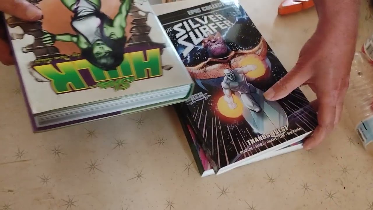 Ollie's graphic novel haul 