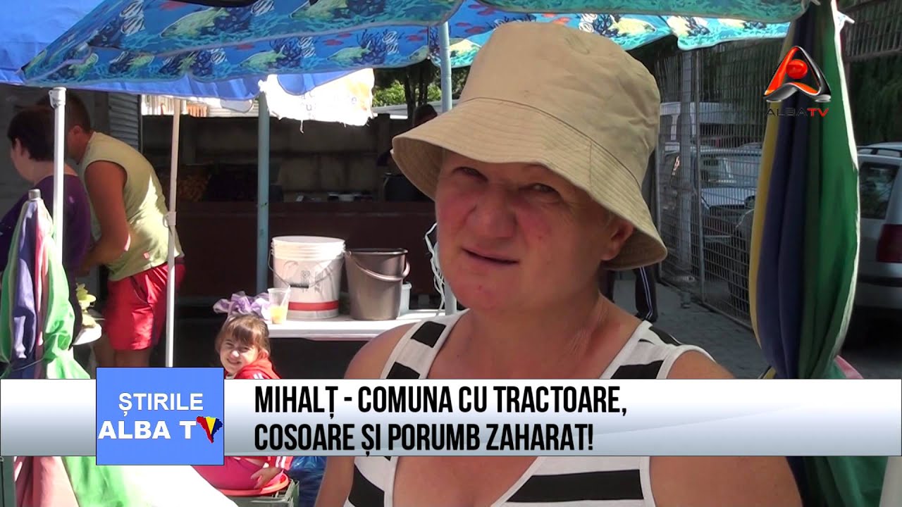 MIHALT   COMUNA CU TRACTOARE, COSOARE SI PORUMB ZAHARAT!
