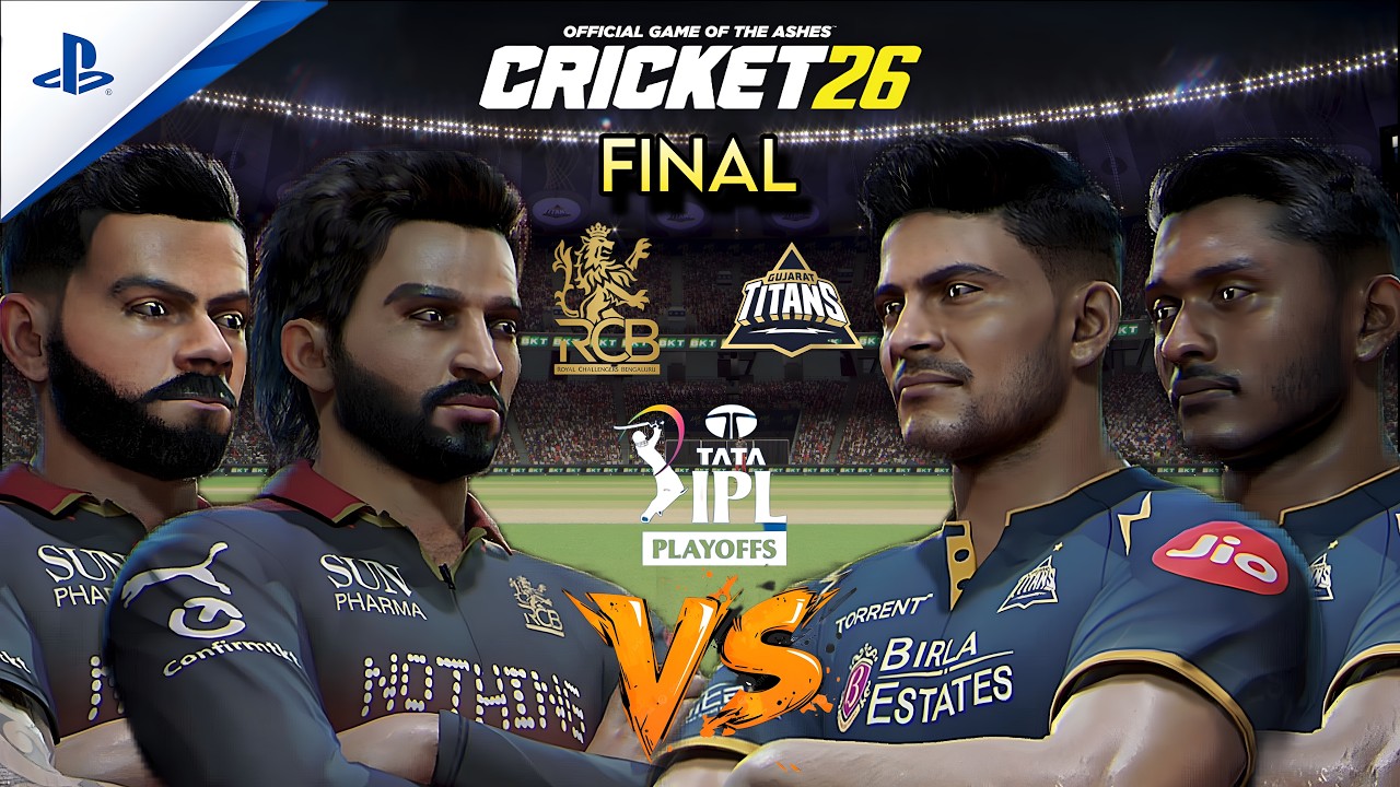 Cricket 26 | Final | RCB vs GT | IPL 2026 🔥 One Match. One Champion. Who Lifts The Trophy? 👀