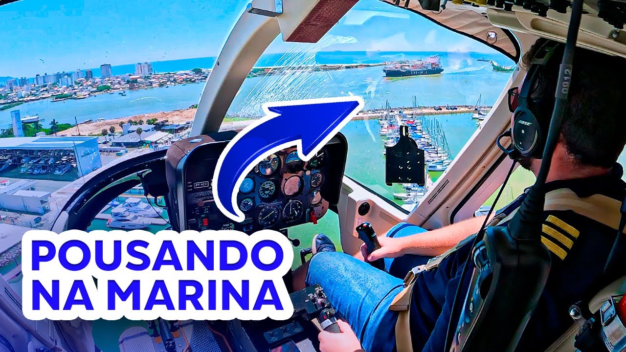 Voe Comigo #22: Cheguei De Helicóptero Na Marina De Itajaí