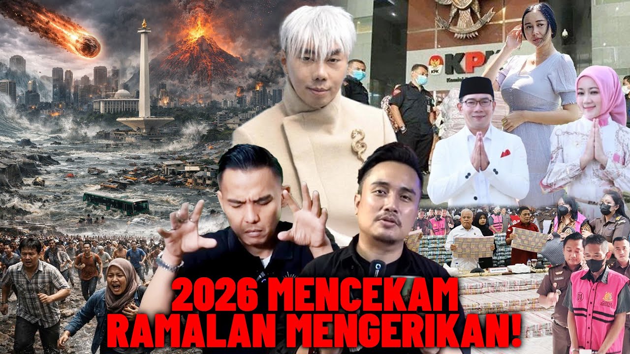MENGERIKAN! Ramalan Tahun 2026 Disebut Sudah Dimulai! Prediksi Peramal Terkenal Indonesia