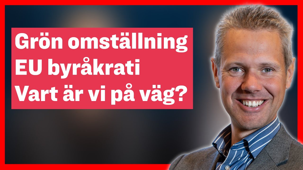 Europa på efterkälken i ekonomin – vart är vi på väg? – med Christian Sandström