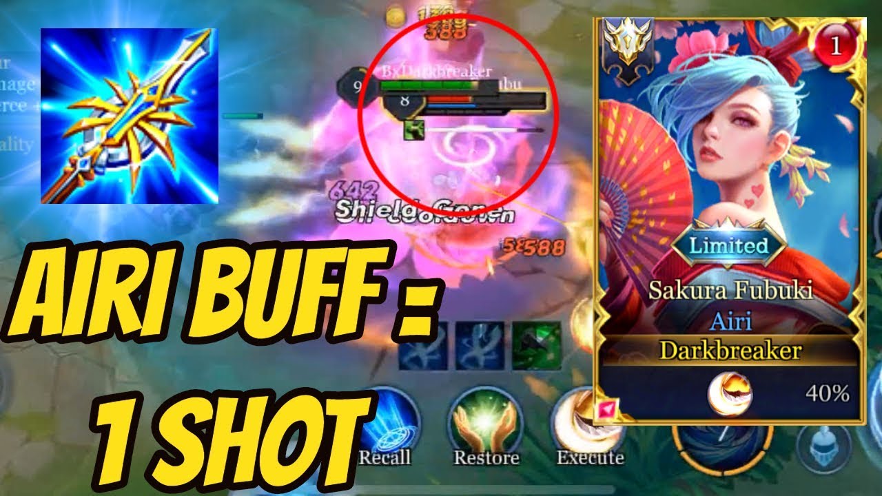 AIRI NEW PATCH EVEN BETTER NOW? | AoV | 傳說對決 | RoV | Liên Quân Mobile | 펜타스톰