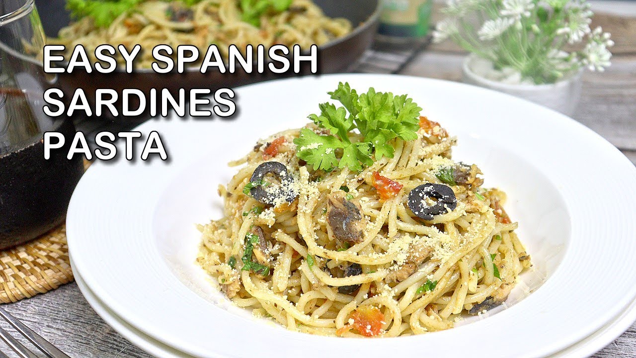 Easy Spanish Sardines Pasta Recipe