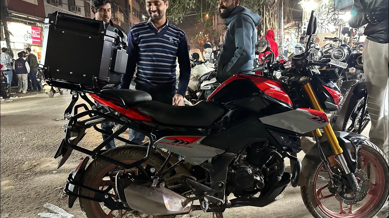 CB 125 New Hornet Modal Top Box Fiting 
