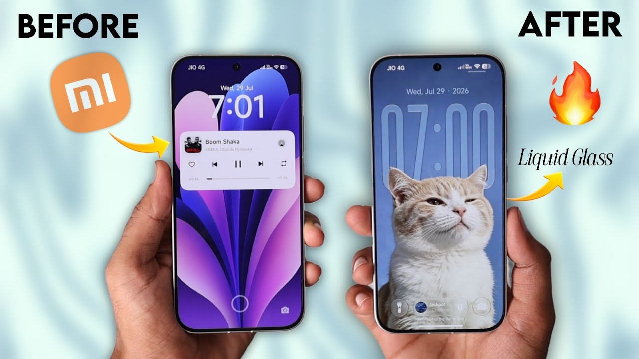 Get iOS 27 Liquid Glass on ANY Xiaomi, Redmi & POCO Phone! 🤯 