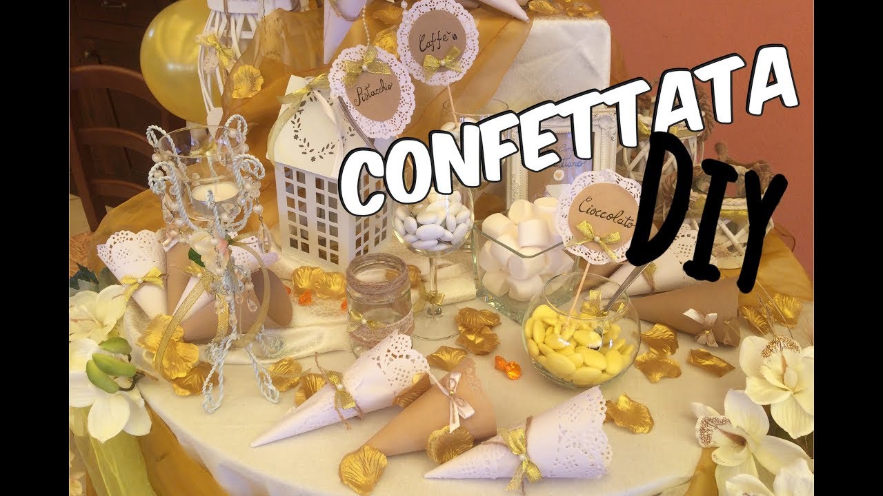 Allestimento e idee prima comunione o matrimonio _ confettata, wedding