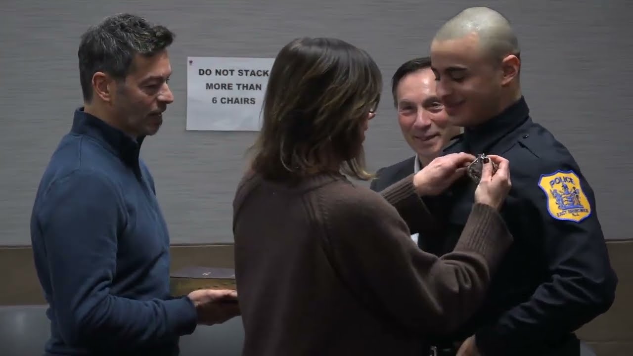 East Brunswick Police Department Swearing-In Ceremony - 1/12/2026