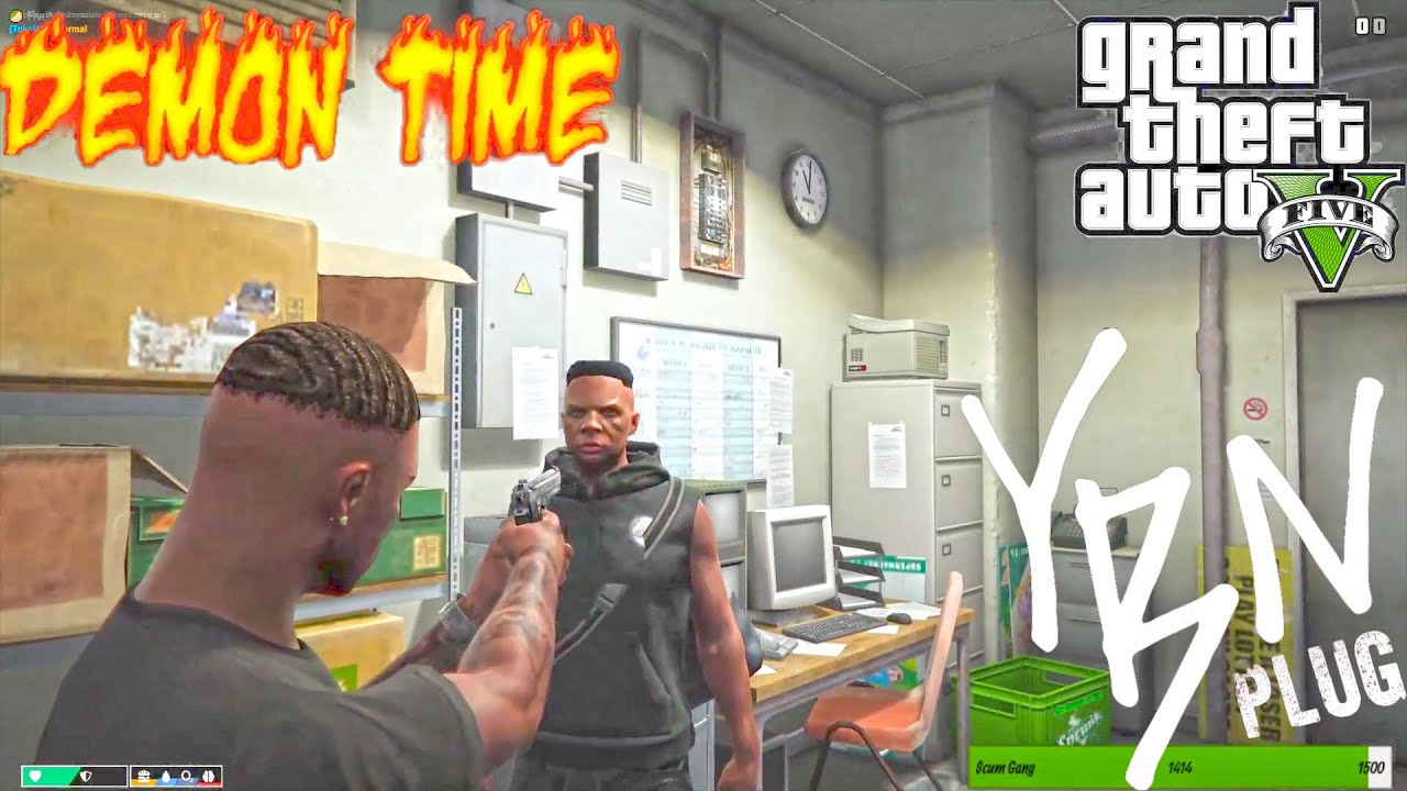 Mirror Park Taliban On Demon Time | YBN Los Scandalous | YBN LS | GTA RP | YBN Server