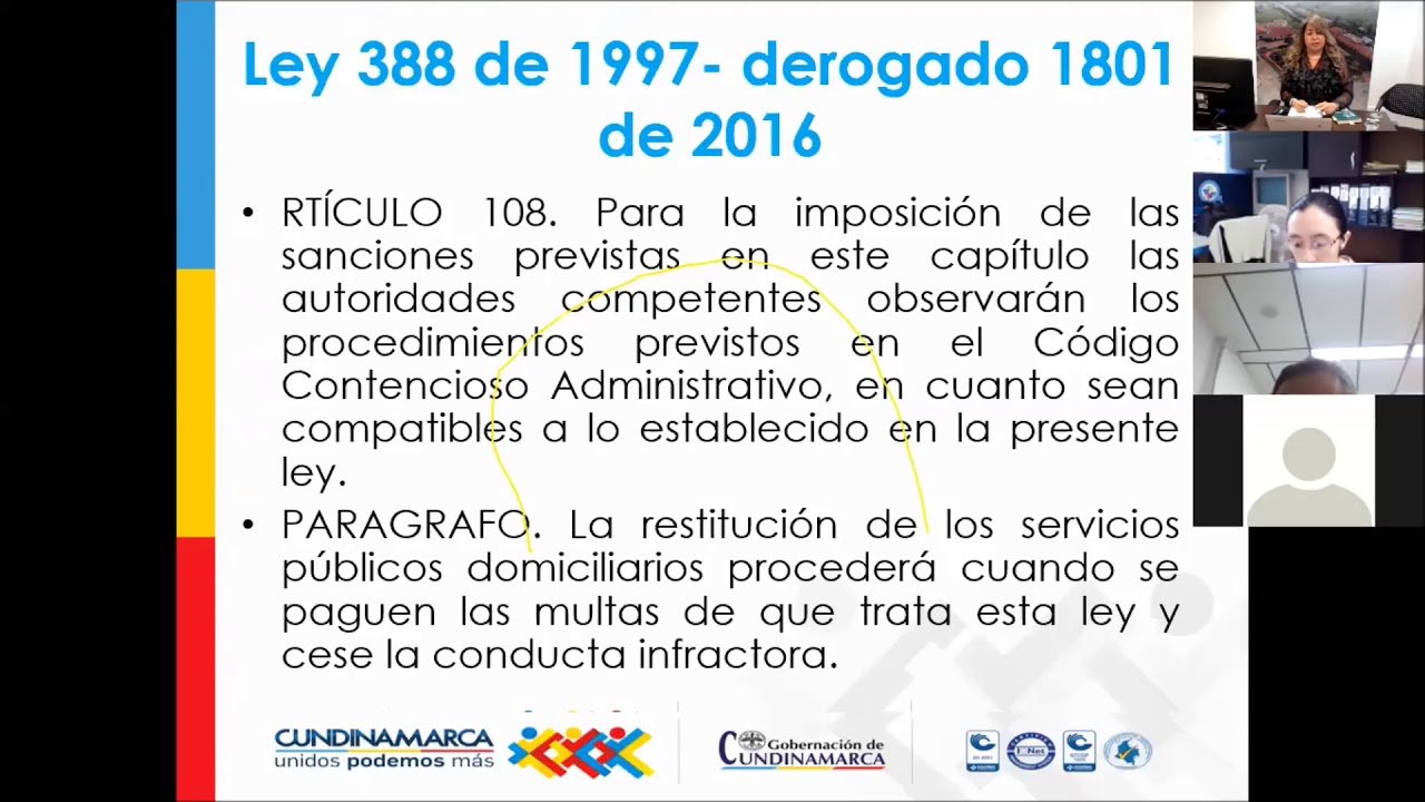 VIERNES DE LA PLANIFICACIÓN: CONTROL  URBANO E INFRACCIONES URBANÍSTICAS