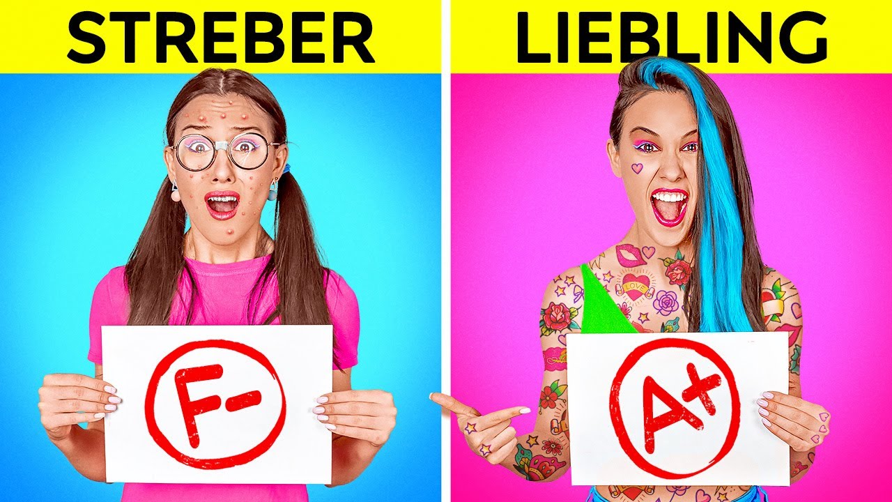 LERN MATHE || Einfache Hacks VS Strafen, die wir in der Schule hassen auf 123 GO! SCHOOL
