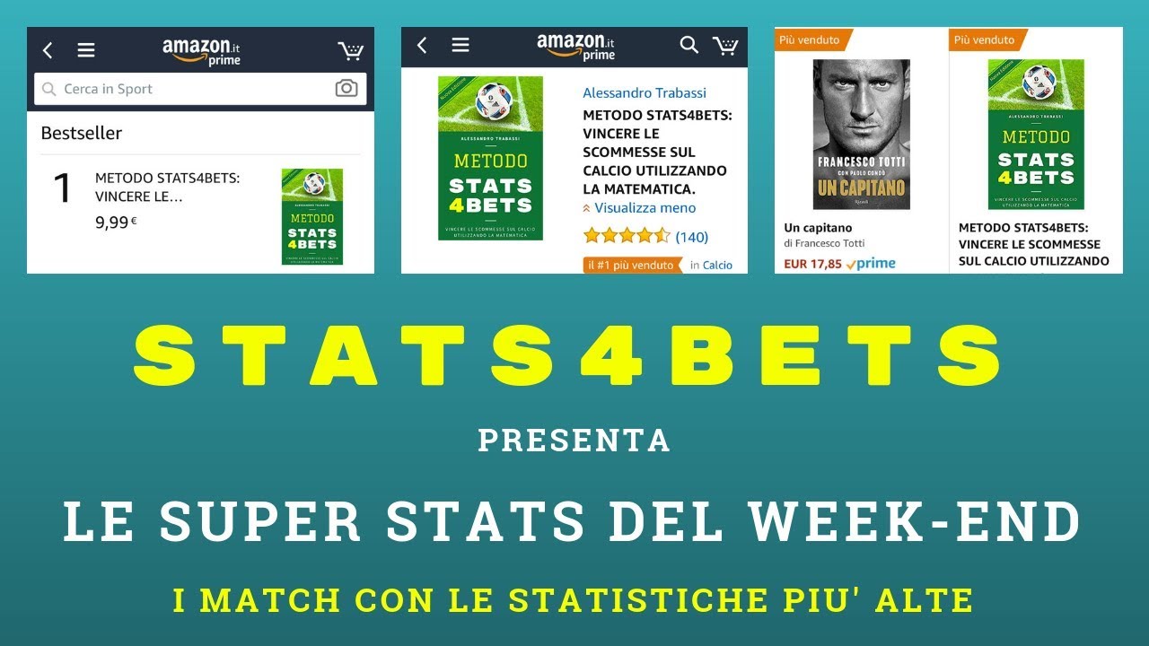 PRONOSTICI CALCIO: LE PARTITE CON LE MIGLIORI STATISTICHE DEL WEEKEND | S4B
