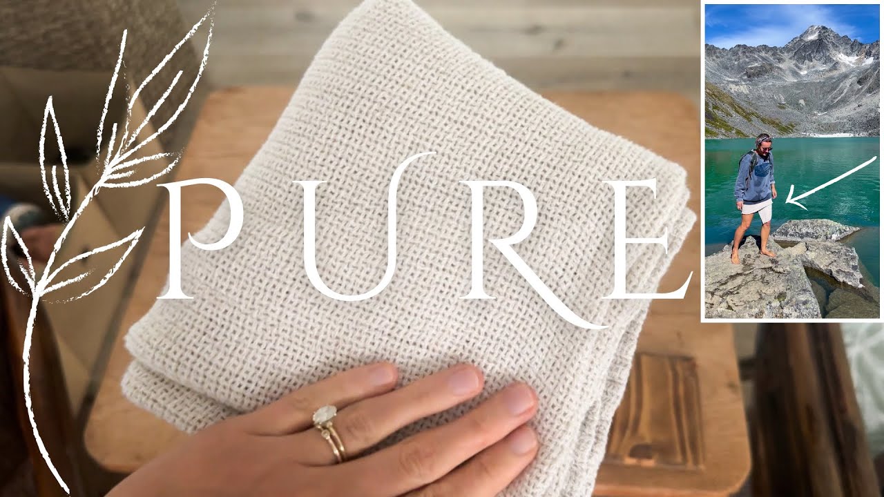 Natural Luxury: Exfoliating Linen Bath Towel for Soft Skin & Quick Dry Hair (100% Flax Linen)