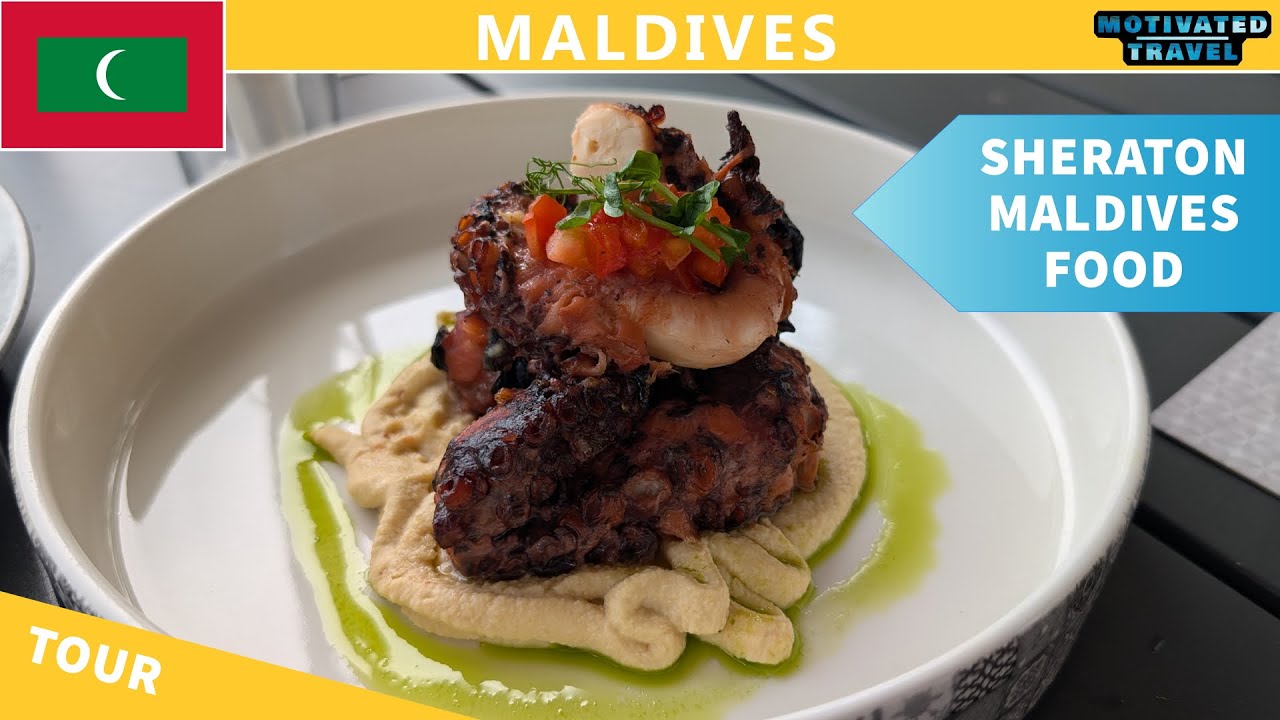 SEE: Sheraton Maldives Full Moon Resort & Spa Food + Restaurants