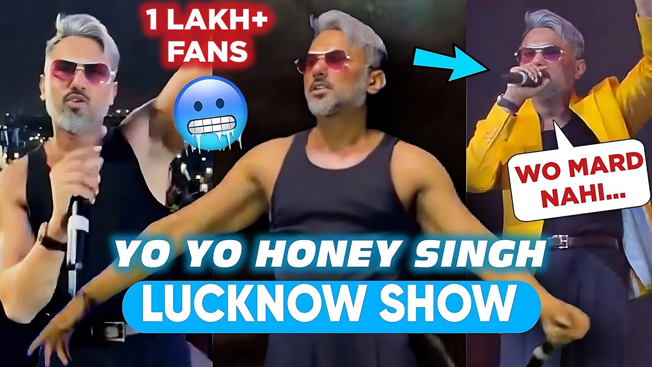 YO YO HONEY SINGH LUCKNOW SHOW WITH 1 LAKH+ FANS 🤯 FULL PERFORMANCE 🔥 LUCKNOW CONCERT 22 NOVEMBER