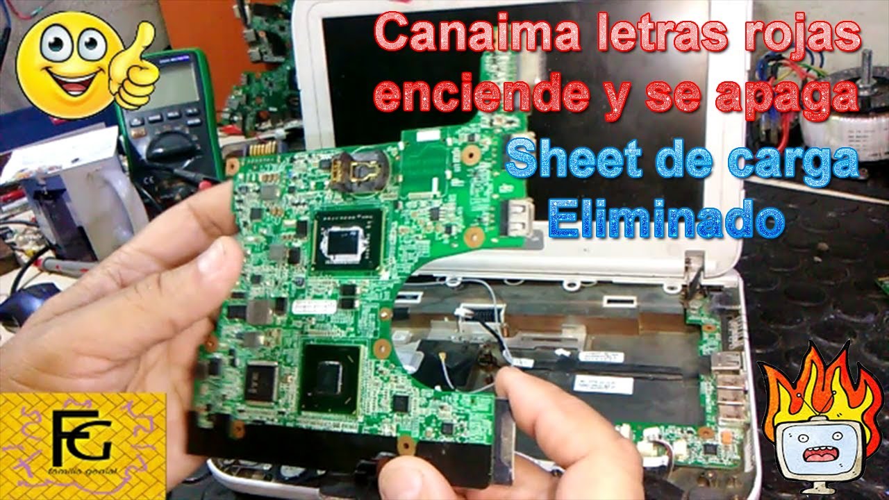 😜🖐️💥Canaima Letras Rojas,  Enciende y se apaga  al minuto  ( Solucionado )  Primera Parte  😜🖐️💥