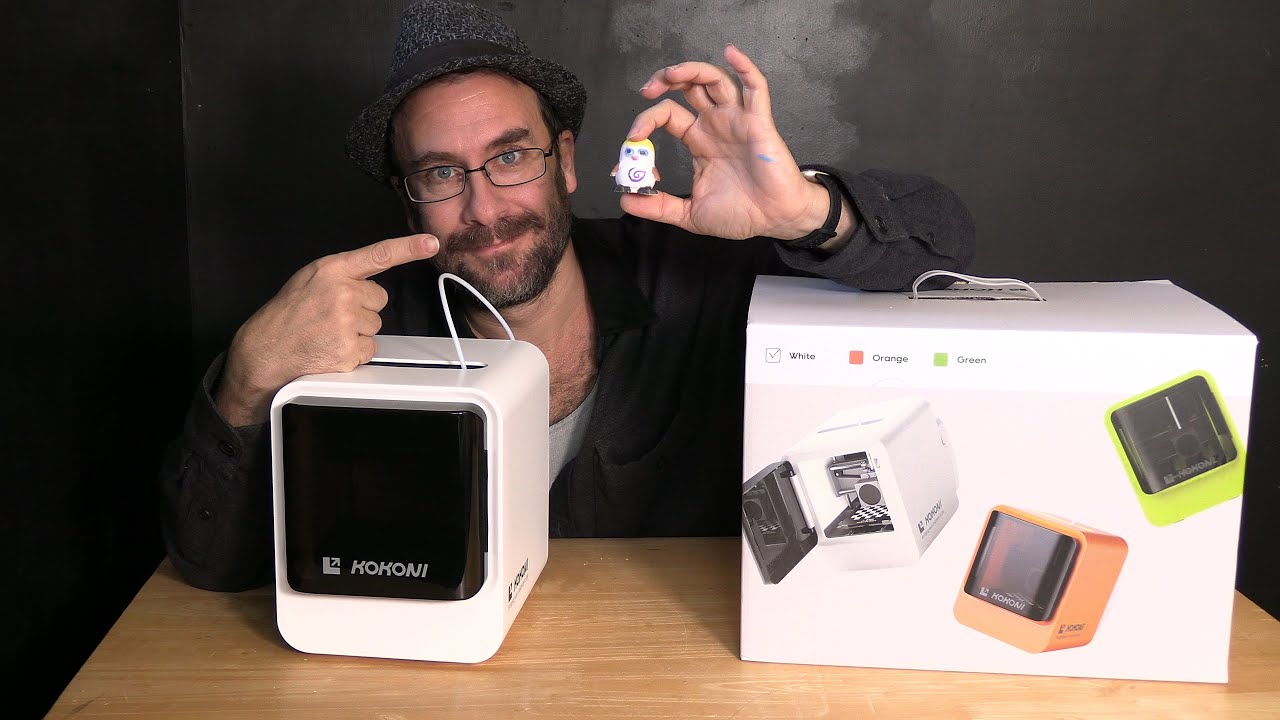 Complete Setup and Test Print of Kokoni 3d EC2 Mini Kids 3D Printer