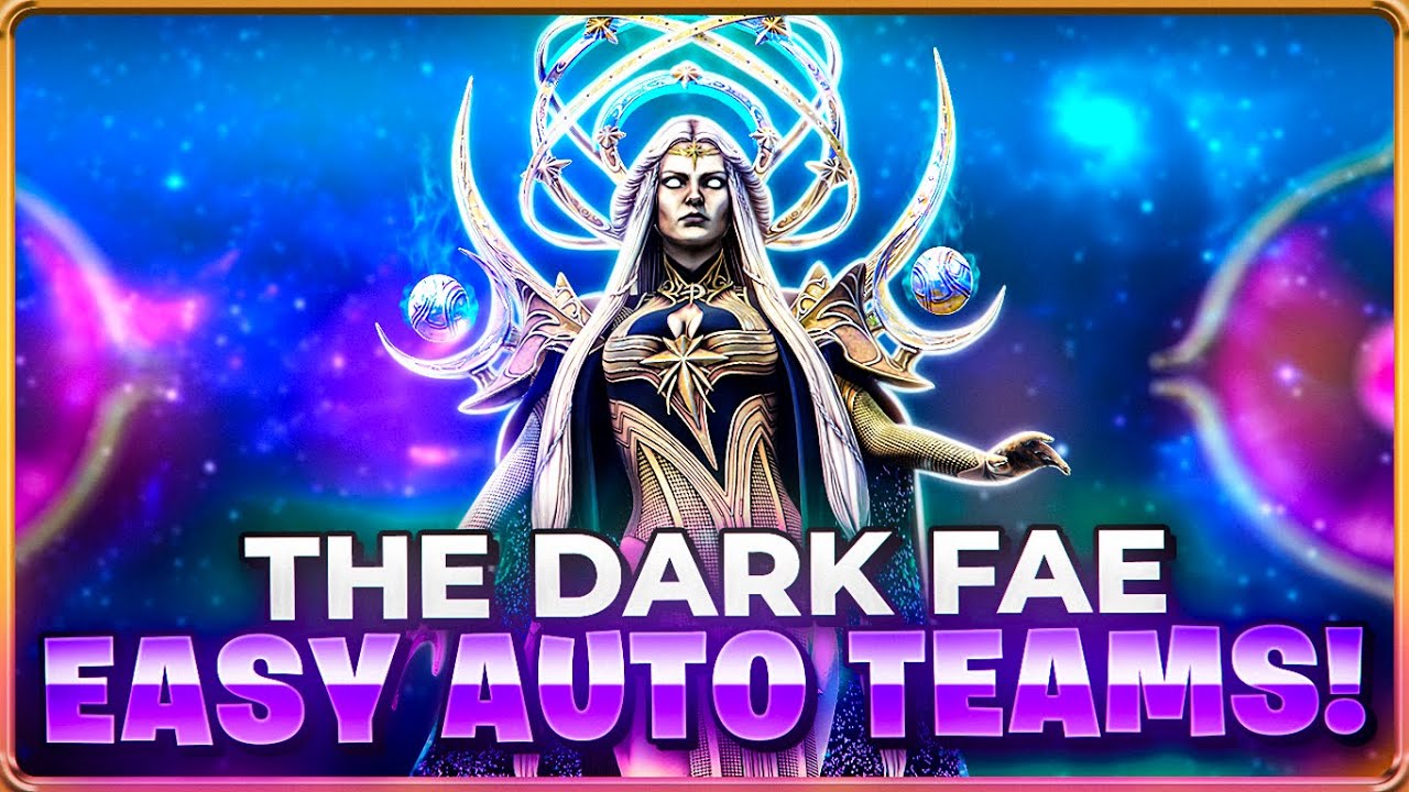 A TEAM FOR EVERY PLAYER! The Dark Fae Guide All Difficulties | Raid: Shadow Legends