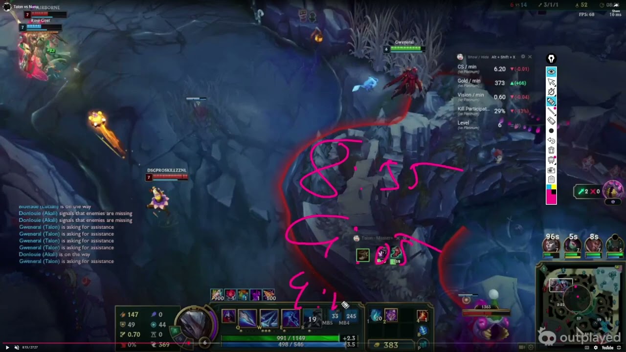 Gold Talon vs Nunu, - 4 reasons why he lost, said the 4 bullet points at the end