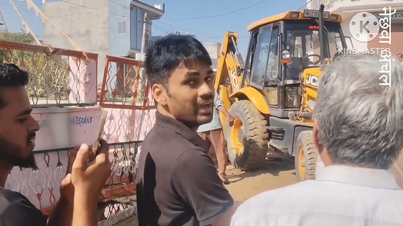 #नेछवा में प्रशासन का चला पीला पंजा# 