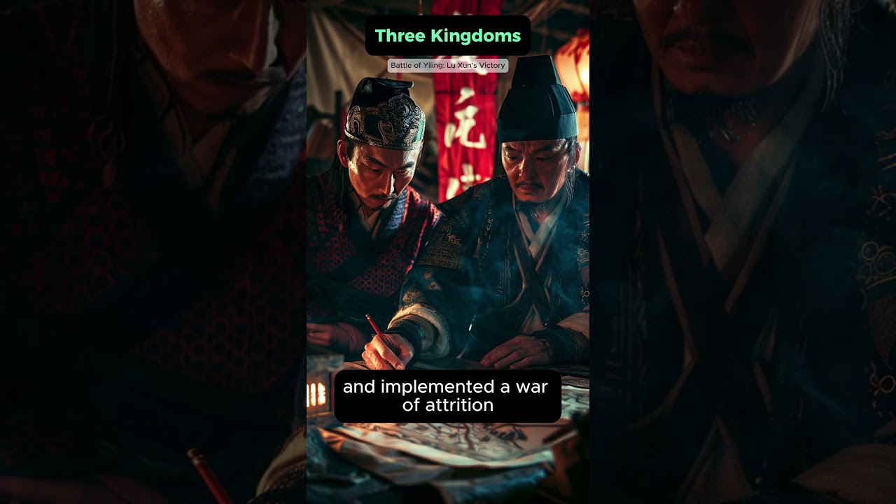 Three Kingdoms: Battle of Yiling(Lu Xun's Victory) #threekingdoms #chinesehistory #history #facts