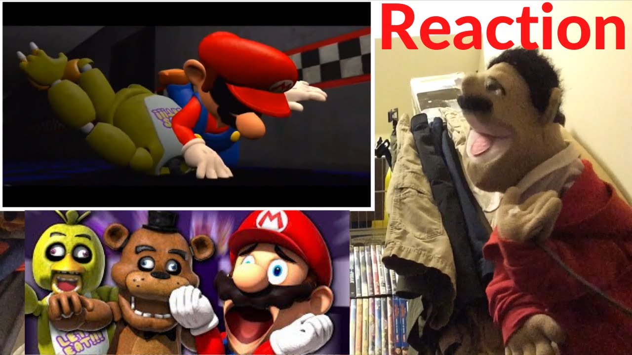 SMG4: Mario Plays Five Nights at Freddy's Reaction (Puppet Reaction)