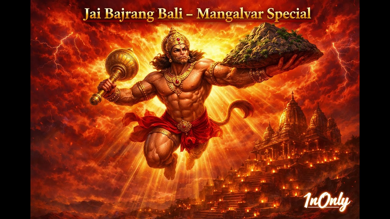 Mangalvar Special Hanuman Bhajan 🔥 Jai Bajrang Bali | Sankat Mochan | Hanuman Song 2026 | 1nOnly