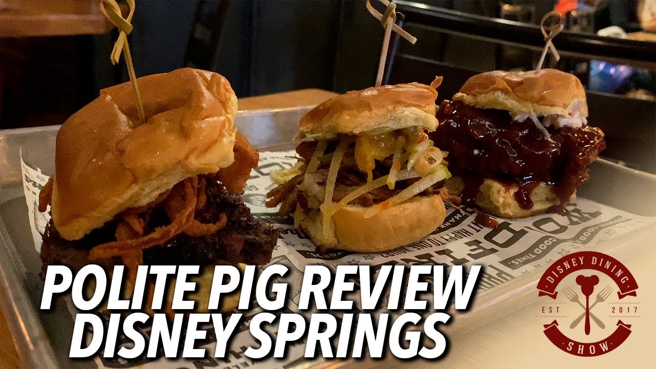 Becoming an Absolute Piggy at Polite Pig at Disney Springs