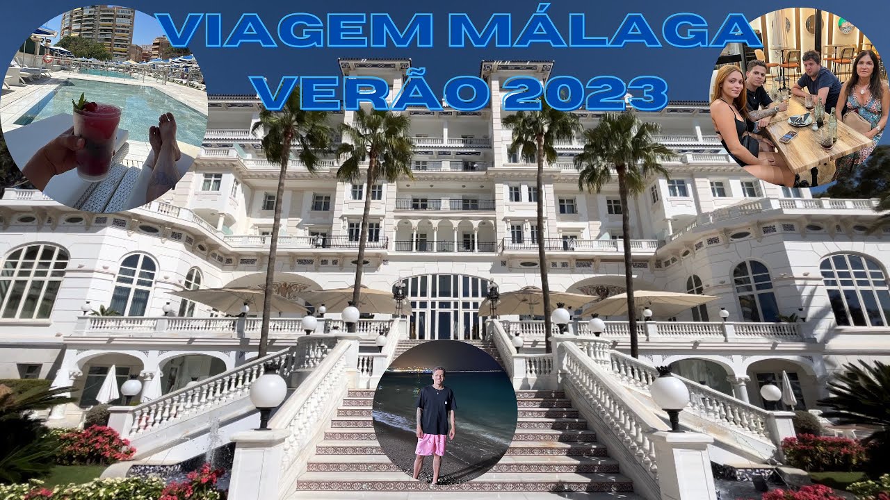 VIAGEM DE LISBOA PARA ESPANHA PRAIA DE MÁLAGA VERÃO 2023 
#PALACIOMIRAMAR
#MÁLAGA
#EUROPA