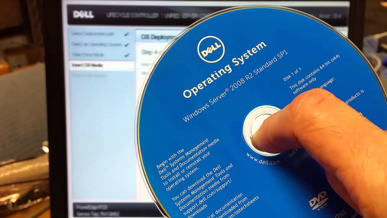 Dell R720 Install Windows 2008 R2