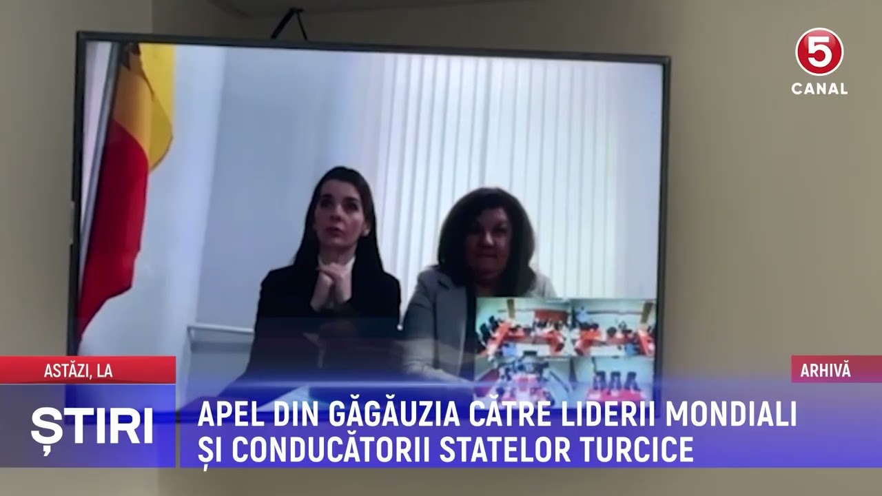 Apel din Găgăuzia către liderii mondiali și conducătorii statelor turcice