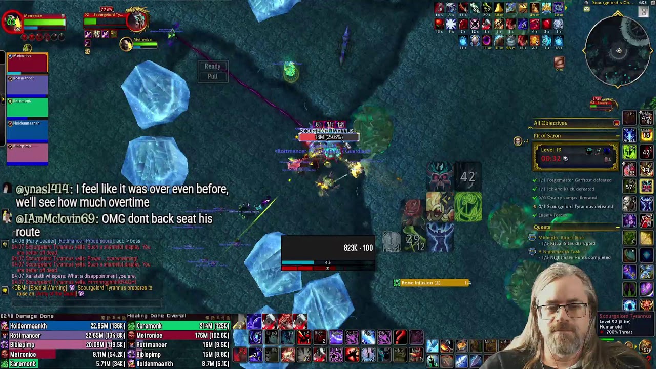 Mythic+ Pugging Keys - Blood Death Knight POV