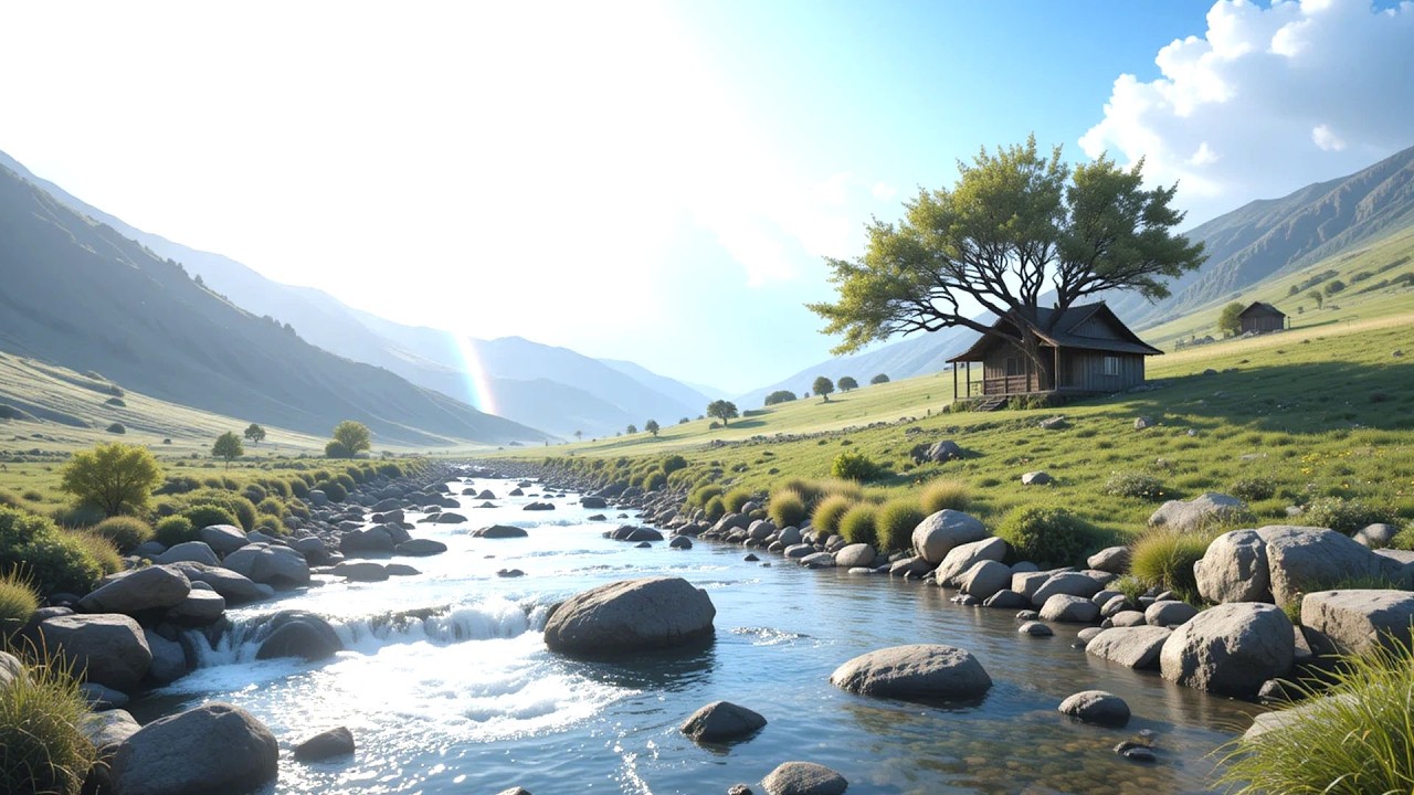 Healing Through Stillness – Calming Harmony for Inner Peace #viral #meditationtherapy #naturecalm