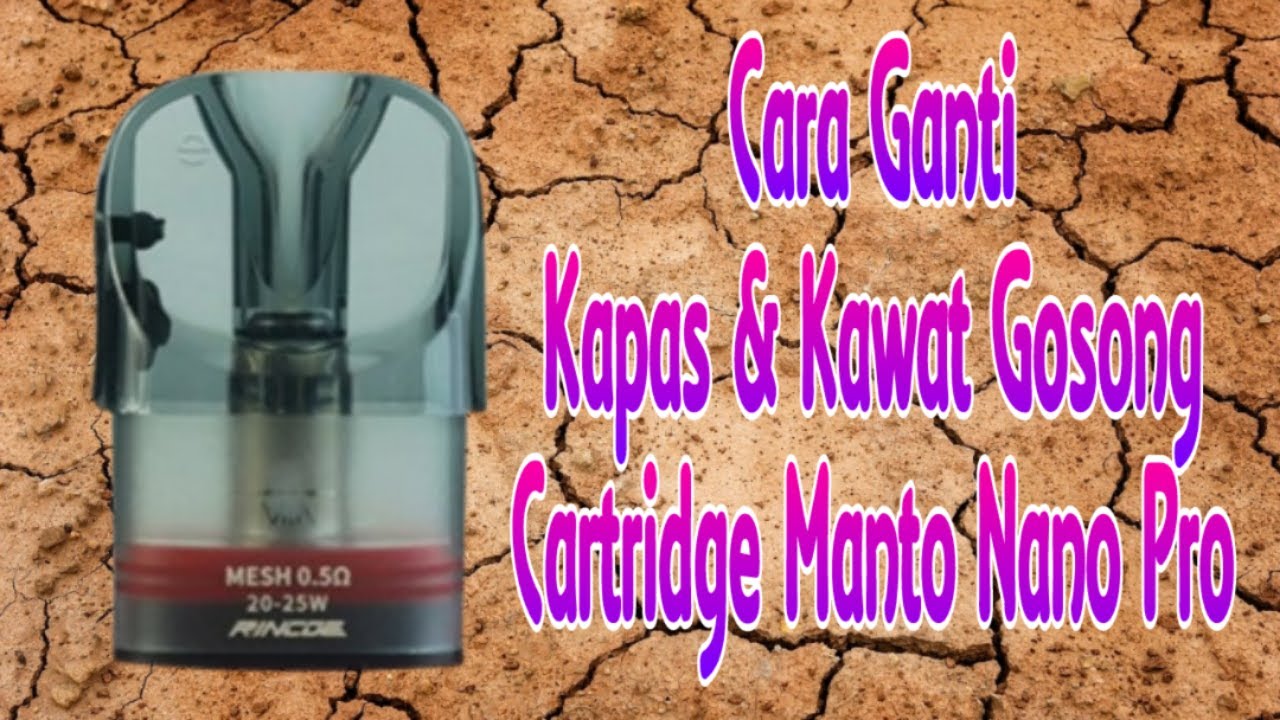 REBUILD MANTO NANO PRO CARTRIDGE