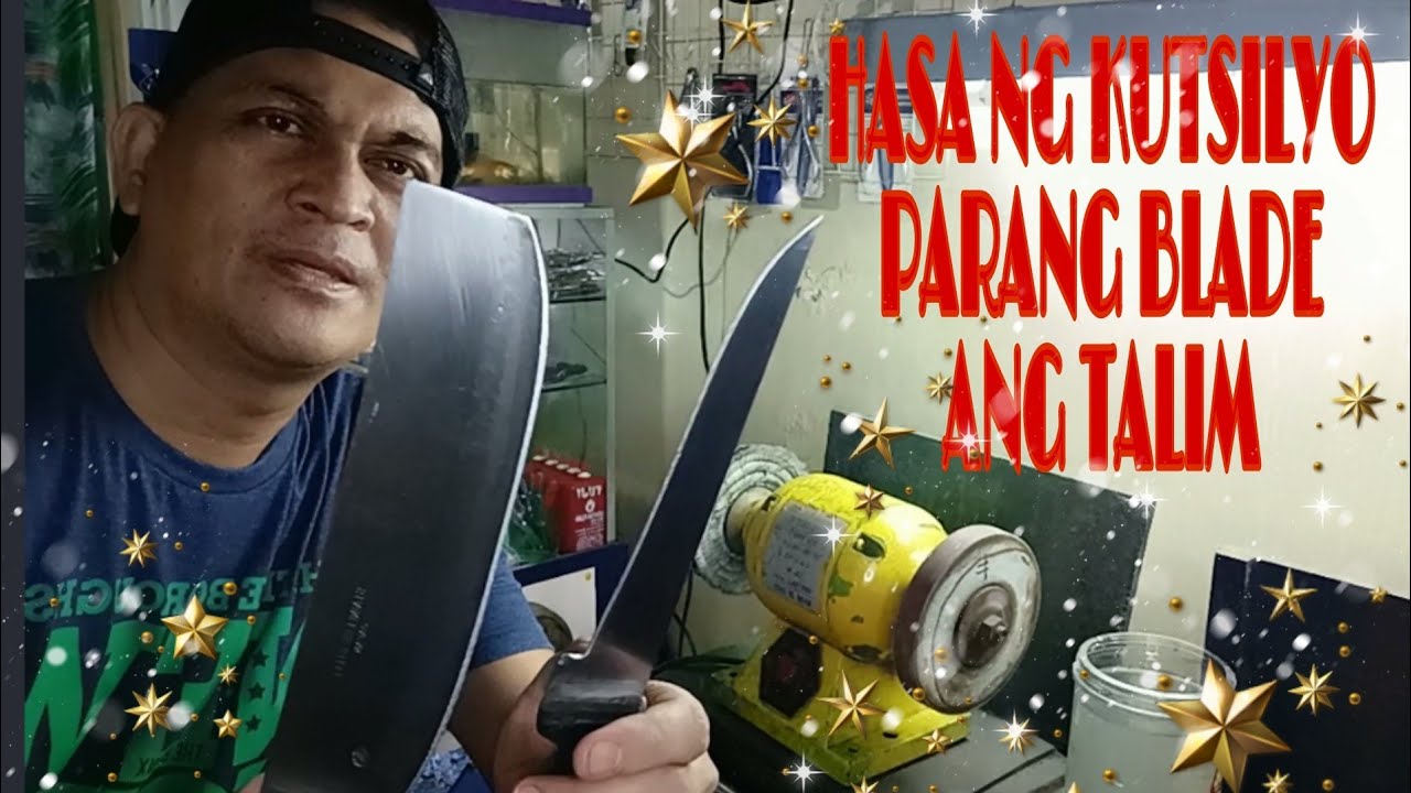 #WATCHIADOR.  HASA NG KUTSILYO PARANG BLADE ANG TALIM.