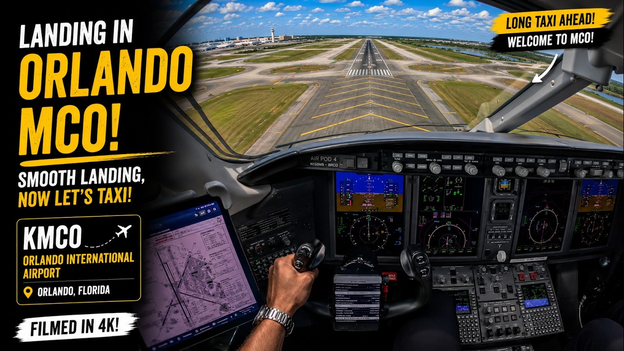 The Controller Landed Us on the Wrong Side of MCO | Challenger 350