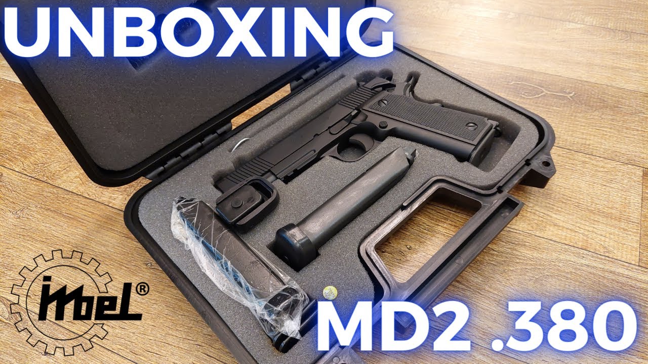 Unboxing da Pistola MD2 LX GC Imbel no calibe .380! Permitido! A melhor escolha para esporte em 2024