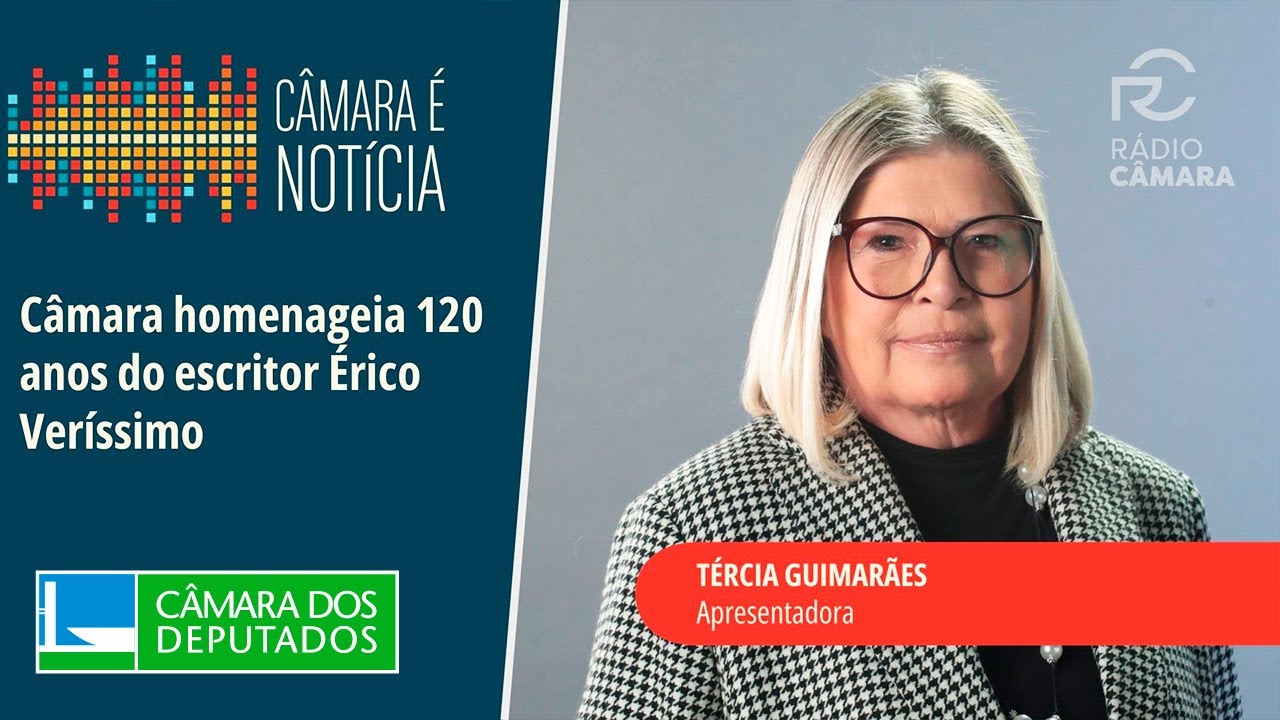 Câmara homenageia 120 anos do escritor Érico Veríssimo - 28/11/2025 #câmaraénotícia