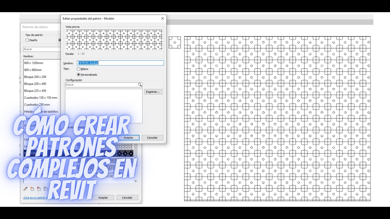 C&oacute;mo crear patrones complejos directamente en Revit | BIMdesignConsulting