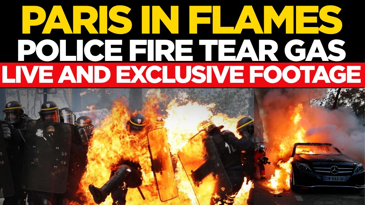 Paris Protests LIVE: Police Fire Tear Gas And Water Cannons As Paris Education Protests Turn Violent